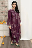 Urge - 3PC Dhanak Embroidered Shirt With Twill Printed Dupatta and Trouser - SS0913
