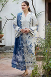 Motifz - 3PC Lawn Embroidered Lawn Shirt With Lawn Printed Dupatta and Trouser - SS01014