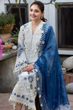 Motifz - 3PC Lawn Embroidered Lawn Shirt With Lawn Printed Dupatta and Trouser - SS01014