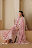 Emaan Adeel - 3PC Embroidered Lawn Shirt With Khadi Net Embroidered Dupatta and Trouser - SS01016
