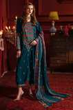 Bareeze -Winter 3PC Velvet Embroidered Suit - SS0579