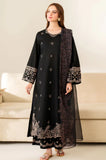 Garnet - 3PC Lawn Embroidered Shirt with Chiffon Printed Dupatta and Trouser - SS0657