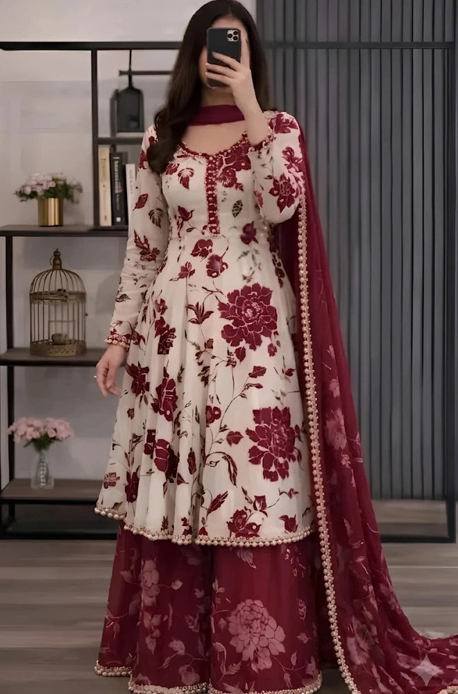 Shahijora - Lawn Maxi Dress for Women 