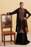 Sapphire - Winter 3PC Dhanak Embroidered Suit - SS0477