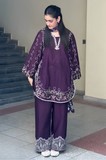 Pezwaan - 3PC Embroidered Lawn Shirt With Chiffon Printed Dupatta and Trouser - SS01017