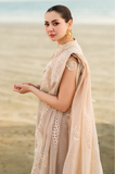 Qalamkar - 3PC Lawn ChickenKari Embroidered Suit - SA0108