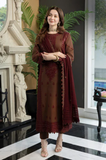 Asim Jofa - 3 Piece - Lawn Embroidered Dress - SC0005