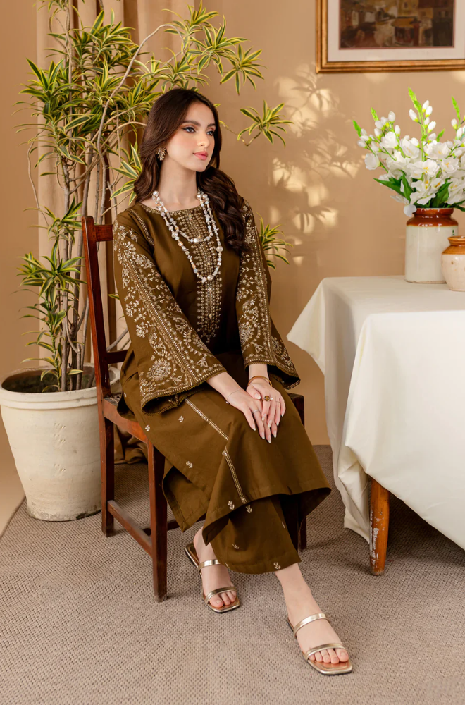 2 Piece - Lawn Embroidered Suit - SSIN194
