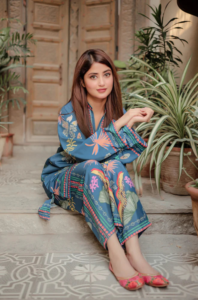 COCO by Zara Shahjahan - 2PC Lawn Digital Printed Suit- SU0102