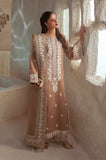 Reina - 3PC Embroidered Lawn Shirt With Organza Embroidered Dupatta and Trouser - SS0968