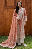 Batik - 3PC Lawn Embroidered Shirt with Chiffon Embroidered Dupatta and Trouser - SS0609