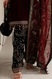 JAZMIN - Winter 3PC Velvet Embroidered Suit - SS0465
