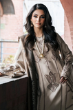 IZEL - Winter 3PC Dhanak Embroidered Suit - SS0505