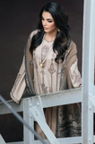 IZEL - Winter 3PC Dhanak Embroidered Suit - SS0505