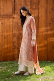 Batik - 3PC Lawn Embroidered Shirt with Chiffon Embroidered Dupatta and Trouser - SS0609