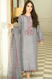 Aneelas - Winter 3PC Dhanak Embroidered Suit - SS0492