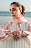 Qalamkar - Summer 3PC Lawn Chikankri Embroidered Suit - SS0650