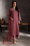 Batik - Summer 3PC Lawn Embroidered Suit - SS0644