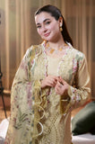 Jade - 3PC Lawn Chikankari Embroidered Shirt with Chiffon Printed Dupatta and Trouser - SS0116