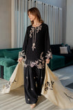 3PC Dhanak Embroidered Shirt With Dhanak Embroidered Dupatta and Trouser - SS01028