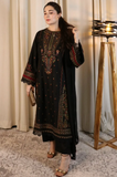 Zara Shahjahan - Winter 3PC Dhanak Embroidered Suit - SS0453