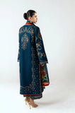 Jugnu Lahore - 3PC Dhanak Embroidered Shirt With Chiffon Printed Dupatta and Trouser - SS01032