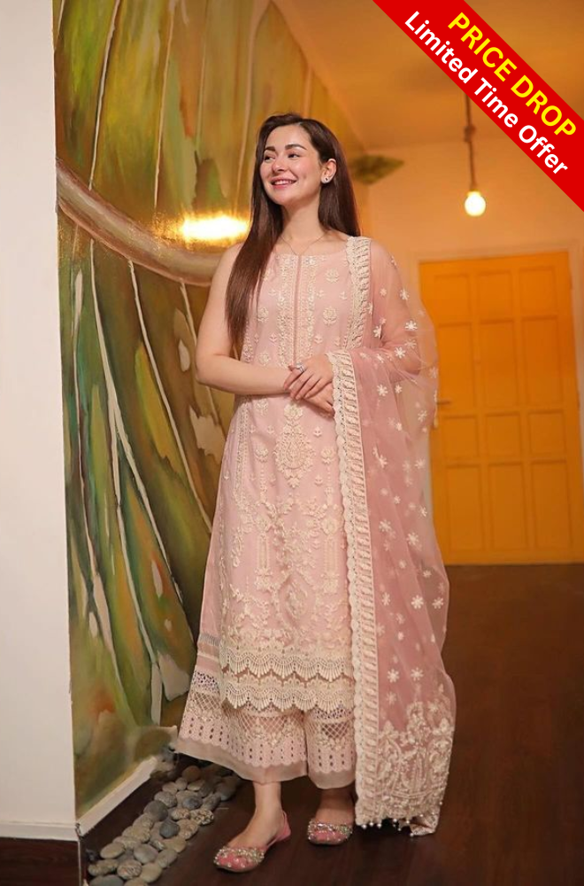 Faiza Saqlain - 3 Piece - Lawn Embroidered Suit - SSIN264