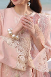 IMROZIA - 3PC Summer Lawn Embroidered Shirt with Chiffon Embroidered Dupatta and Trouser - SS0790