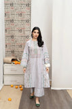 Urge - 3PC Dhanak Embroidered Shirt with Dhanak Printed Dupatta and Trouser - SS0864