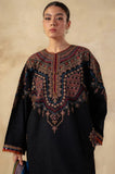 Zara Shahjahan - 3PC Dhanak Embroidered Shirt With Twill Printed Dupatta and Trouser - SS0916