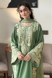 Summer 3PC Lawn Embroidered Suit - SS0681