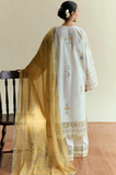 Coco by Zara Shahjahan- Winter 3PC Dhanak Embroidered Suit - SS0428