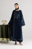 Iznik - 3PC Dhanak Embroidered Shirt With Chiffon Embroidered Dupatta and Trouser - SS01035