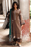 Charizma - 3PC Karandi Printed Shirt With Karandi Printed Dupatta and Trouser -SS0942