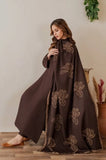 Shahijora - 3PC Lawn Shirt With Slub Net Dupatta and Trouser - SS01140
