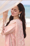 IMROZIA - 3PC Summer Lawn Embroidered Shirt with Chiffon Embroidered Dupatta and Trouser - SS0790