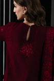 Zaib - 3PC Dhanak Embroidered Shirt With Wool Printed Dupatta and Trouser - SS01038
