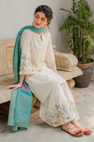 Kastoor - 3PC Lawn Embroidered Suit - SS0598