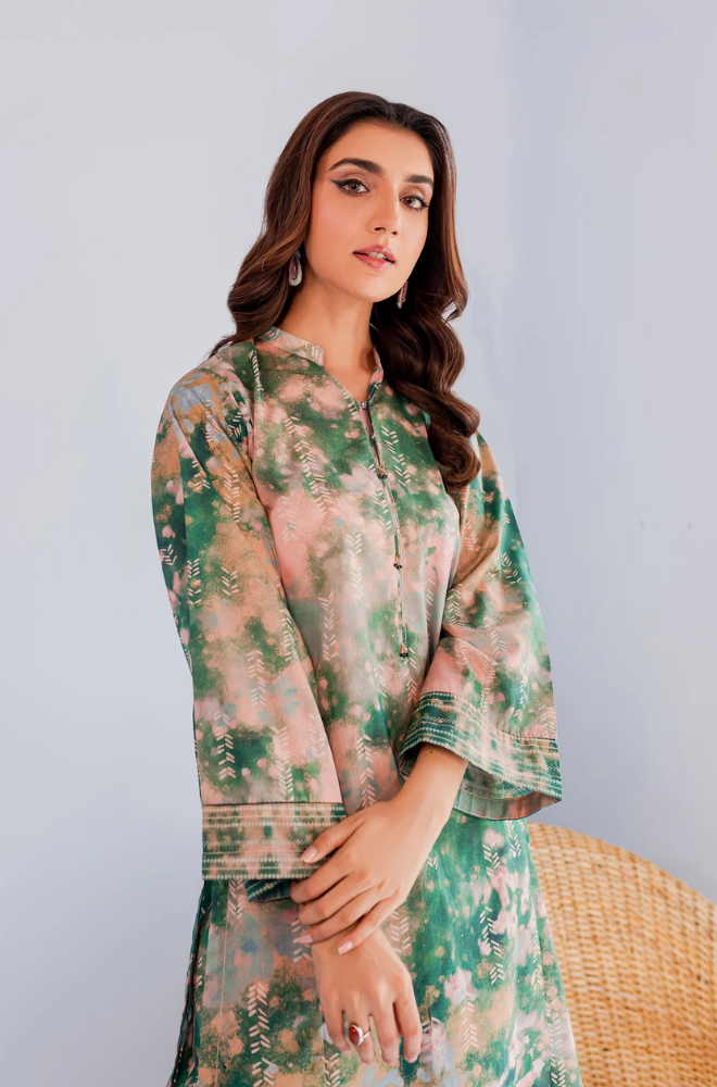 Batik - 2 Piece - Digital Printed Karandi Suit - SSIN207