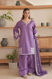 Batik - 3PC Summer Lawn Embroidered Shirt with Chiffon Embroidered Dupatta and Trouser - SS0791