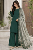Shahijora - 3PC Lawn Shirt With Slub Net Dupatta and Trouser - SS01141