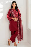 3 Piece - Lawn Embroidered Dress - SUOO82