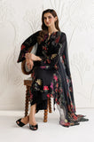Iznik - 3PC Dhanak Embroidered Shirt With Chiffon Printed Dupatta and Trouser - SS01041