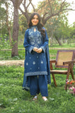 Panache - 3PC Dhanak Embroidered Shirt With Chiffon Embroidered Dupatta and Trouser - SS0909