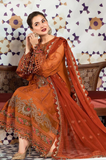 Maria B- 3 Piece - Dhanak Embroidered Suit - SSIN246