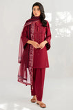 3 Piece - Lawn Embroidered Dress - SUOO82