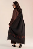Lazuli - 3PC Dhanak Embroidered Shirt With Wool Embroidered Dupatta and Trouser - SS01048