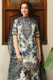 Sapphire - Winter 3PC khaddar Digital Printed Suit- SS0121
