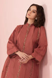 Sapphire - 3PC Dhanak Embroidered Shirt with Chiffon Embroidered Dupatta and Trouser - SS0890