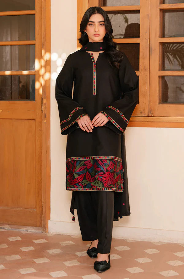 3 Piece - Lawn Embroidered Dress - SU0089